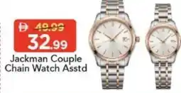 Mark & Save Jackman Couple Chain Watch Asstd offer