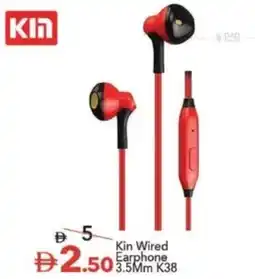 Mark & Save Kin Wired Earphone 3.5mm k38 offer