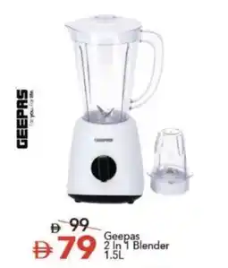 Mark & Save Geepas 2 In 1 Blender offer