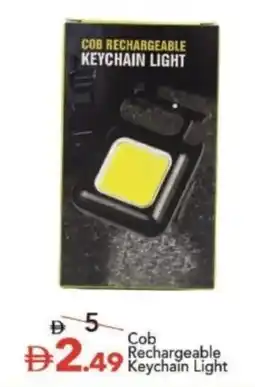Mark & Save Cob rechargeable keychain light offer