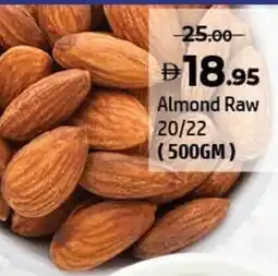 Al Hoot Almond Raw 20/22 offer