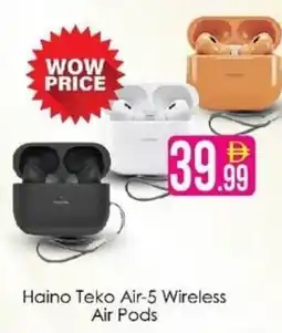 AIKO HYPERMARKET Haino Teko Air-5 Wireless Air Pods offer