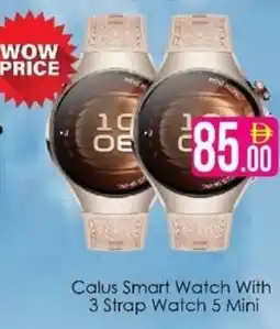 AIKO HYPERMARKET Calus Smart Watch With 3 Strap Watch 5 Mini offer