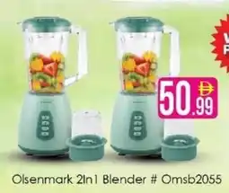 AIKO HYPERMARKET Olsenmark 2in1 Blender # Omsb2055 offer