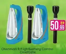 AIKO HYPERMARKET Olsenmark R/f.light&emerg Combo Omefl2694 offer