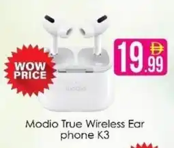 AIKO HYPERMARKET Modio True Wireless Ear phone K3 offer