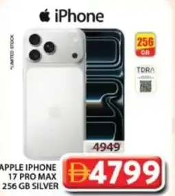 Grand Mall Sharjah Apple iphone 17 pro max 256 gb silver offer