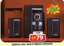 Grand Mall Sharjah Geepas 2in1 multi media speaker offer