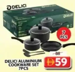 Grand Mall Sharjah Delici aluminium cookware set offer