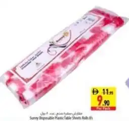 Safeer Market Sunny Disposable Plastic Table Sheets Rolls offer