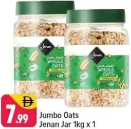 Shaklan Jumbo oats jenan jar offer