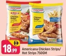 Shaklan Americana chicken strips/ hot strips offer
