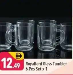Shaklan Royalford glass tumbler offer