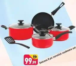Shaklan Delcasa 8 pc nonstick cookware set offer
