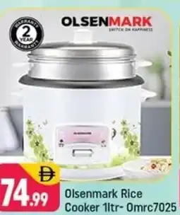 Shaklan Olsenmark Rice Cooker -Omrc7025 offer