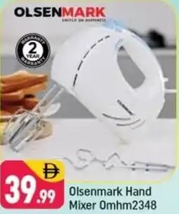 Shaklan Olsenmark Hand Mixer Omhm2348 offer
