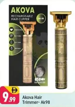 Shaklan Akova Hair Trimmer-Ak98 offer