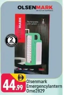 Shaklan Olsenmark emergencylantern ome2829 offer