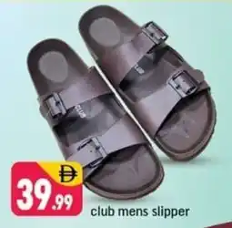 Shaklan Club mens slipper offer