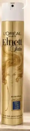 Lulu Hypermarket L'oreal elnet satin hair spray super hold offer
