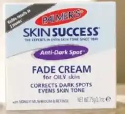 Lulu Hypermarket Palmer's skin success anti dark spot fade cream for oily skin offer