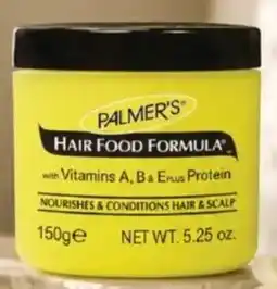 Lulu Hypermarket Palmer's hair food formula nourishes & conditions hair & scalp offer