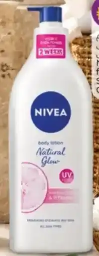 Lulu Hypermarket Nivea body lotion for normal to dry skin natural glow offer