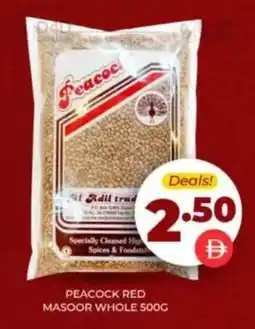 Al Adil Peacock red masoor whole offer