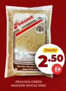 Al Adil Peacock green masoor whole offer