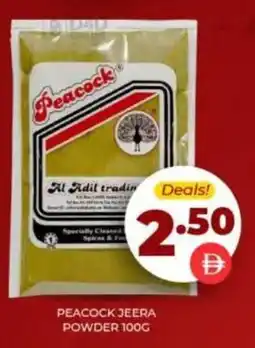 Al Adil Peacock jeera powder offer
