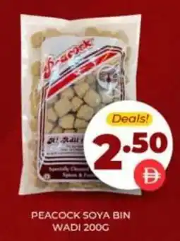 Al Adil Peacock soya bin wadi offer