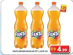 Grand Hyper Market Fanta orange regular pet offer