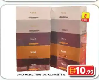 Grand Hyper Market Gpack facial tissue offer
