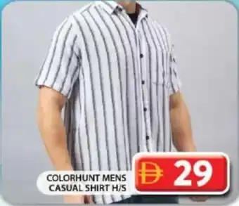 Grand Hyper Market Colorhunt mens casual shirt h/s offer