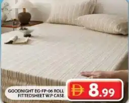 Grand Hyper Market Goodnight eg-fp-06 roll fittedsheet w.p case offer
