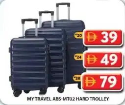 Grand Hyper Market My travel abs-mt02 hard trolley "28 offer