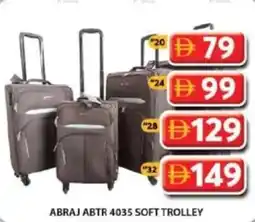 Grand Hyper Market Abraj abtr 4035 soft trolley "32 offer