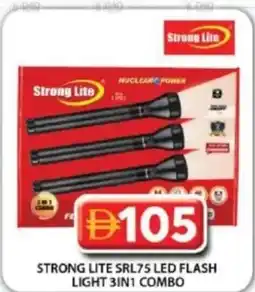 Grand Hyper Market Strong lite srl75 led flash light 3in1 combo offer