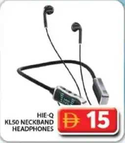 Grand Hyper Market Hie-q kl50 neckband headphones offer