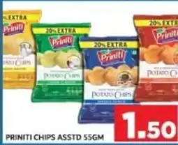 M Citymart Priniti chips asstd offer