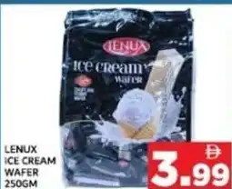 M Citymart Lenux ice cream wafer offer