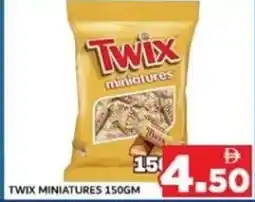 M Citymart Twix miniatures offer