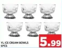 M Citymart Yl ice cream bowls 6pcs offer