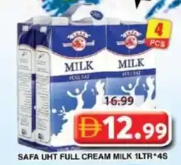 Grand Hyper Market Safa uht full cream milk offer