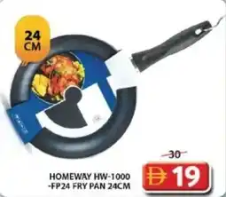 Grand Hyper Market HOMEWAY HW-1000 -FP24 FRY PAN 24CM offer
