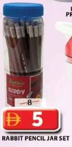 Grand Hyper Market Rabbit pencil jar set offer
