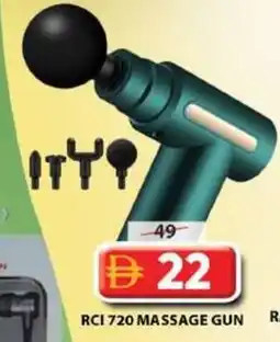 Grand Hyper Market RCI 720 massage gun offer