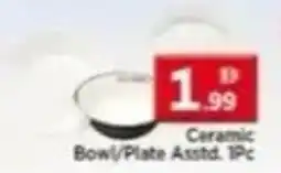 Max Mart Ceramic Bowl/Plate offer