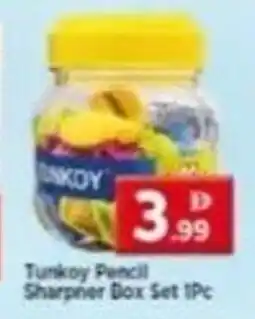 Max Mart Tunkoy Pencil Sharpner Box Set offer