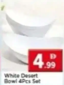 Max Mart White Desert Bowl Set offer